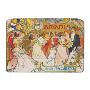 Lovers, Alphonse Mucha iPad Mini Cover