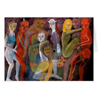 Lovers and Lions card