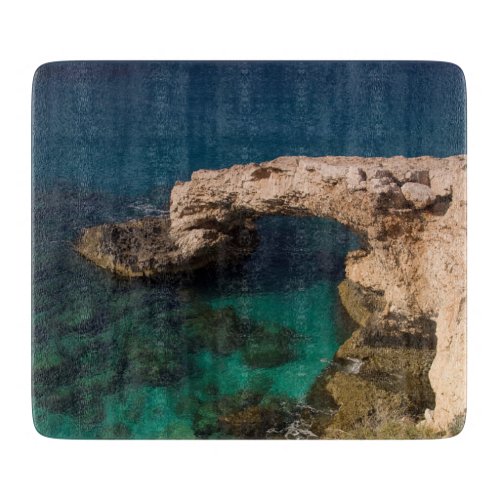 Lovers arch Agia napa Cyprus Cutting Board