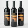 Lovers at Sunset Lake Wine Label