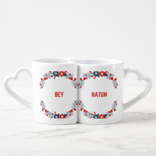 Lovers' Bey Hatun Coffee Mug Set