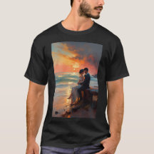 Lovers by the sea