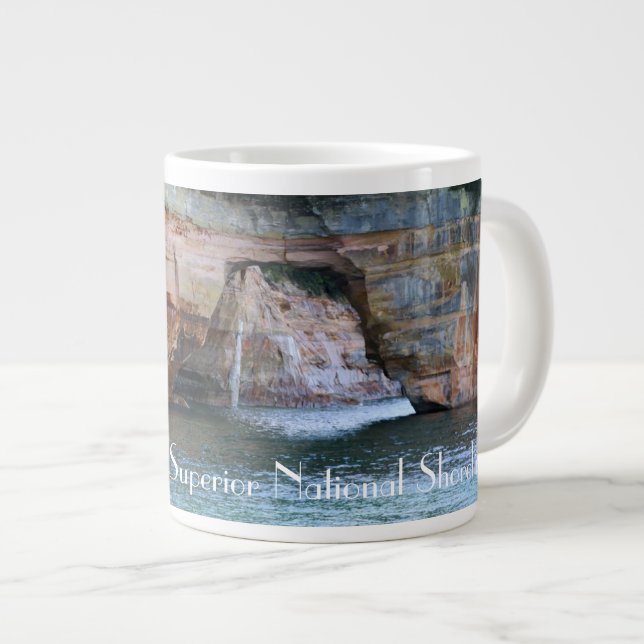 Lover's Cove Giant Coffee Mug (Front Right)