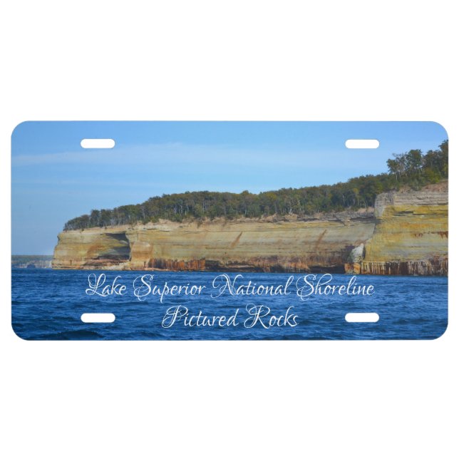 Lovers Cove License Plate (Front)