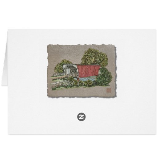 Lovers Covered Bridge (Back Horizontal)