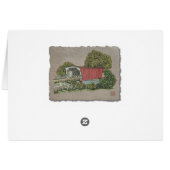 Lovers Covered Bridge Cards (Back Horizontal)