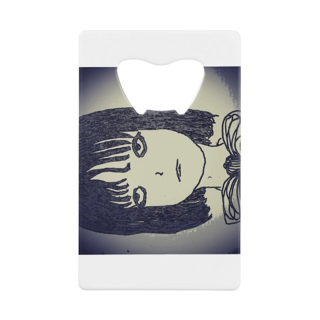 Lovers Credit Card Bottle Opener (Front)