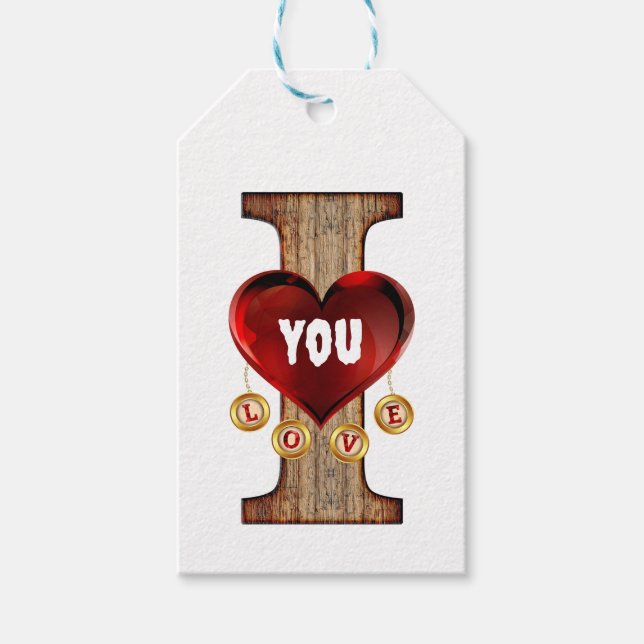 Lovers  gift tags (Front)