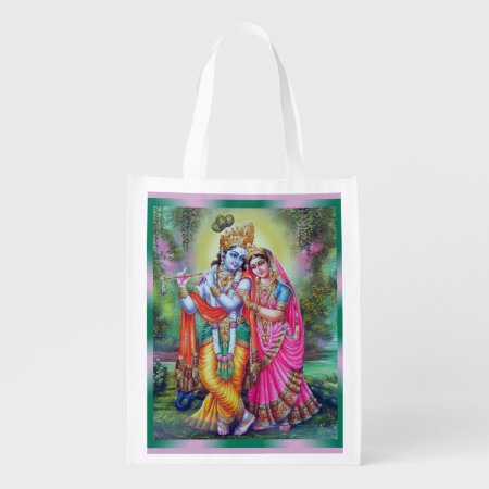 Lovers Go Shopping Grocery Bag