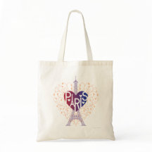 Lover's Heart® Paris Tote Bag