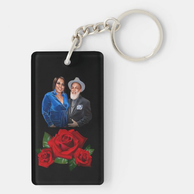 Lovers   keychain (Back)