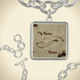 Lovers Kiss in the Sand Romantic Bracelet