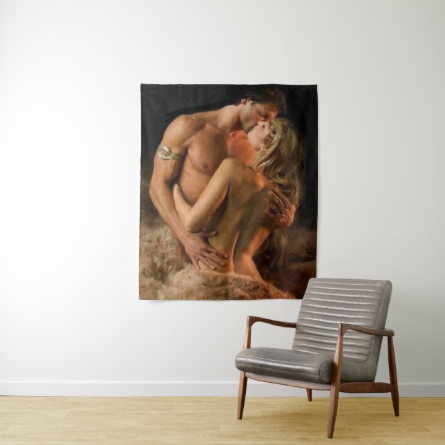 lovers meeting  tapestry (In Situ)