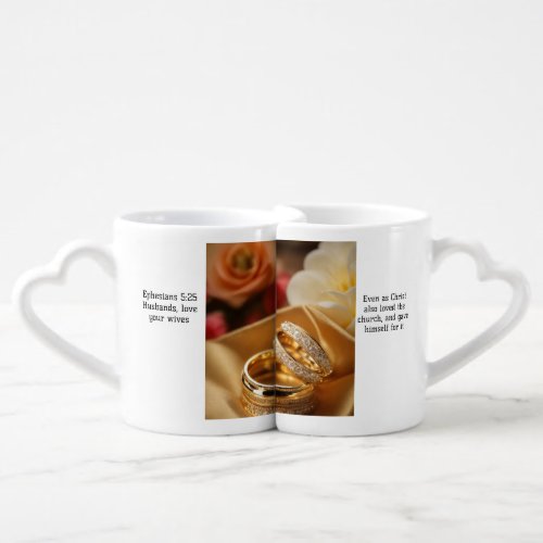 Lovers Mug adorned with Ephesians 525