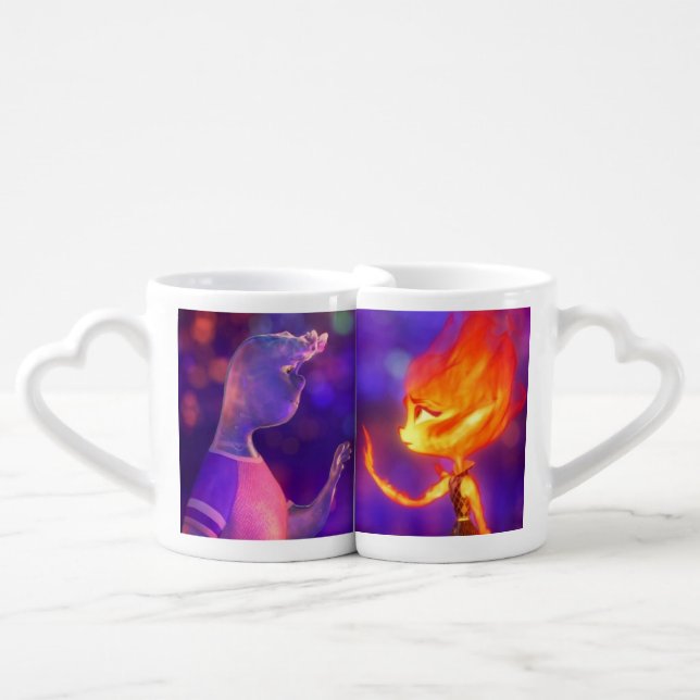 Lovers' mug. Elemental Coffee Mug Set (Front Nesting)