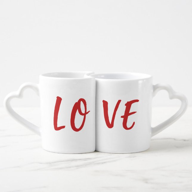 Lovers Mug for valentine, honeymoon Mugs, (Back Nesting)