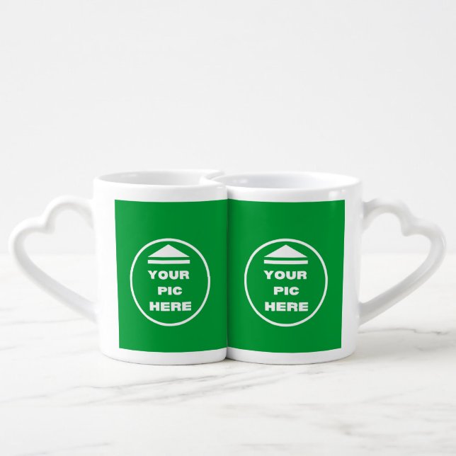 Lovers' Mug Set - Add Your Image (Back Nesting)