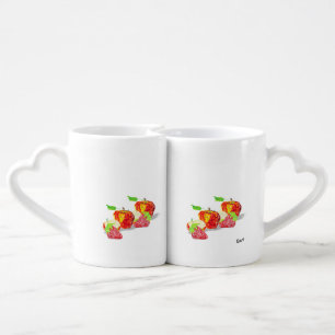 Lovers' mug Strawberries & Apples