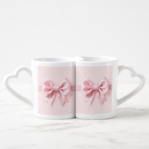 Lovers' mug with bows