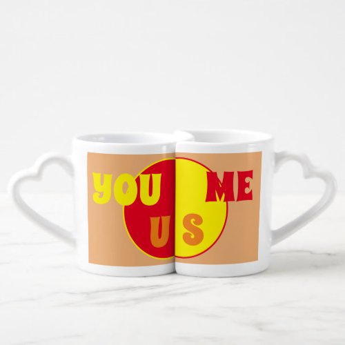 Lovers Mug _ You and Me equals Us 2