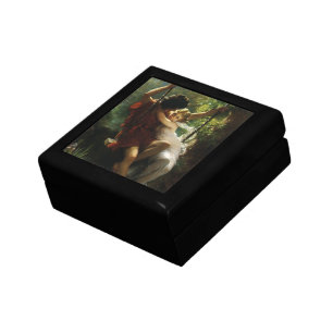 Lovers on a Swing. Spring by Pierre Auguste Cot Jewelry Box