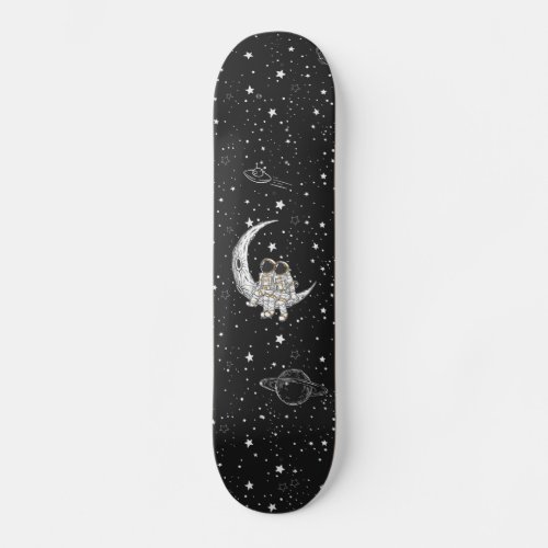 Lovers on the Moon Skateboard