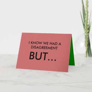 Lovers Quarrel Greetings Card by Baysideimages at Zazzle
