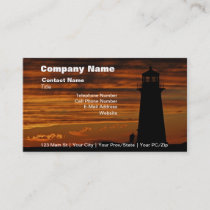 Lover's Silhouette, Peggy's Cove, Nova Scotia Business Card
