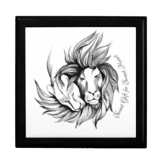 Lovers Sterling Silver Necklace Gift Box