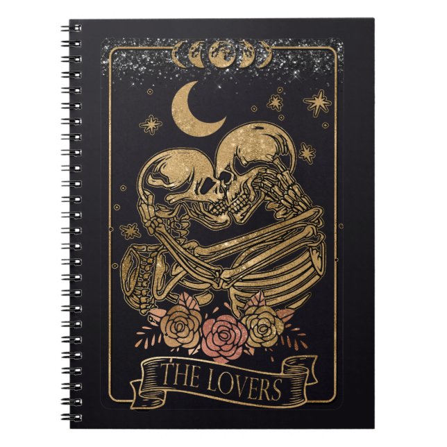 Lovers Tarot Card Notebook (Front)