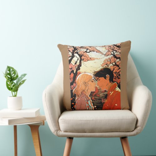 LOVERS THROW PILLOW