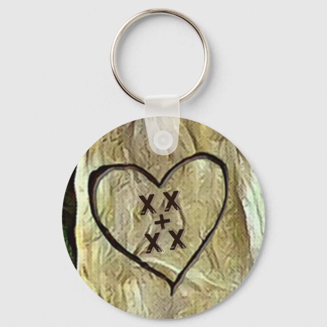 Lovers' Tree Keychain (Front)