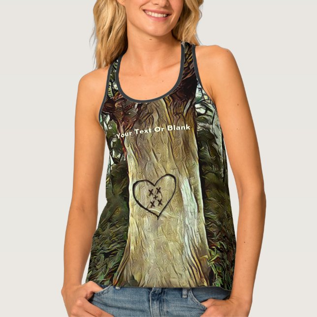 Lovers' Tree Tank Top (Front)