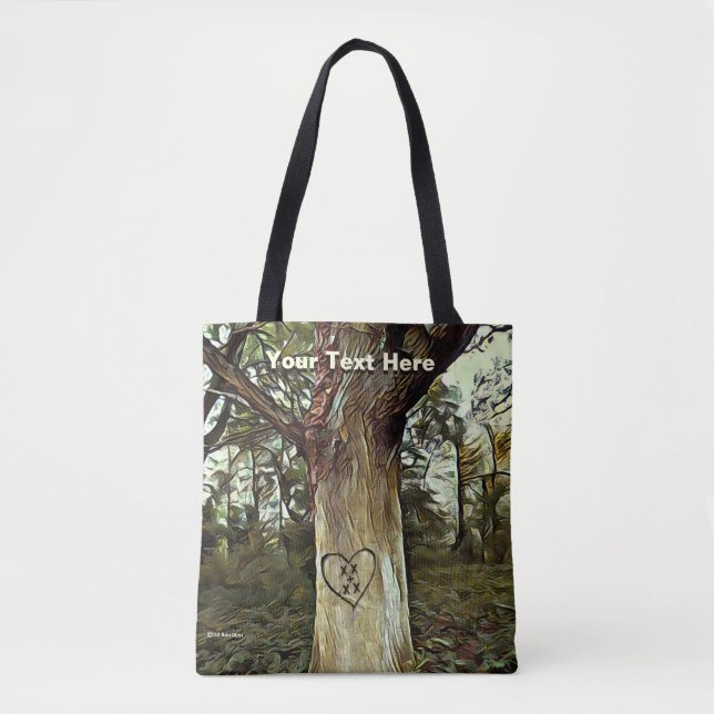 Lovers' Tree Tote Bag (Front)