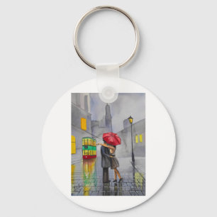 LOVERS UMBRELLA KEYCHAIN