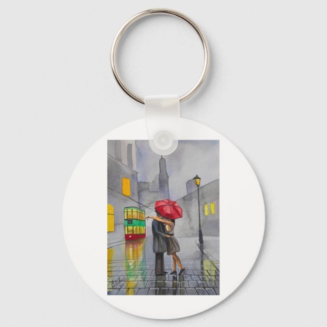 LOVERS UMBRELLA KEYCHAIN (Front)