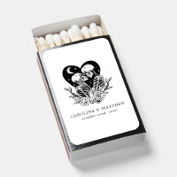 Lovers Until Death Skeletons & Roses Wedding