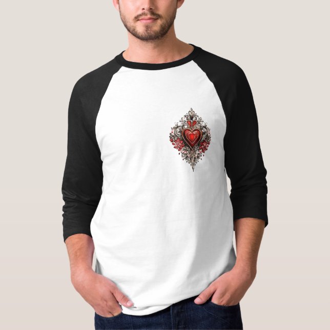 Love's Aim - Traditional Tattoo Flash T-Shirt (Front)
