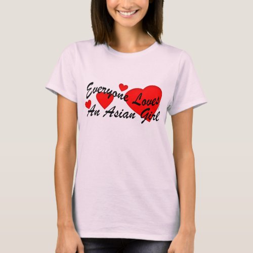 Loves Asian Girl T_Shirt