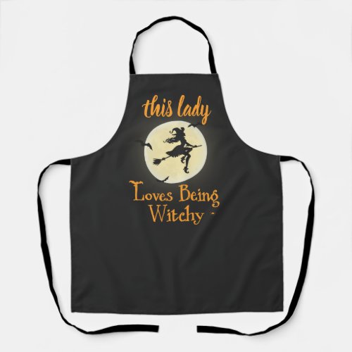 Loves Being Witchy Apron