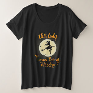 Loves Being Witchy Plus Size T-Shirt