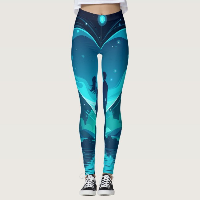 Love's Bioluminescence Leggings (Front)
