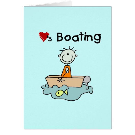 Loves Boating Cards (Front)