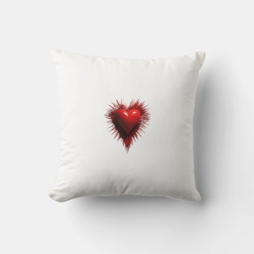 Loves Discount Heart Cousin Sale Throw Pillow