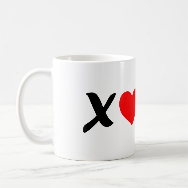 Love's Embrace XOXO Harmony Coffee Mug (Left)