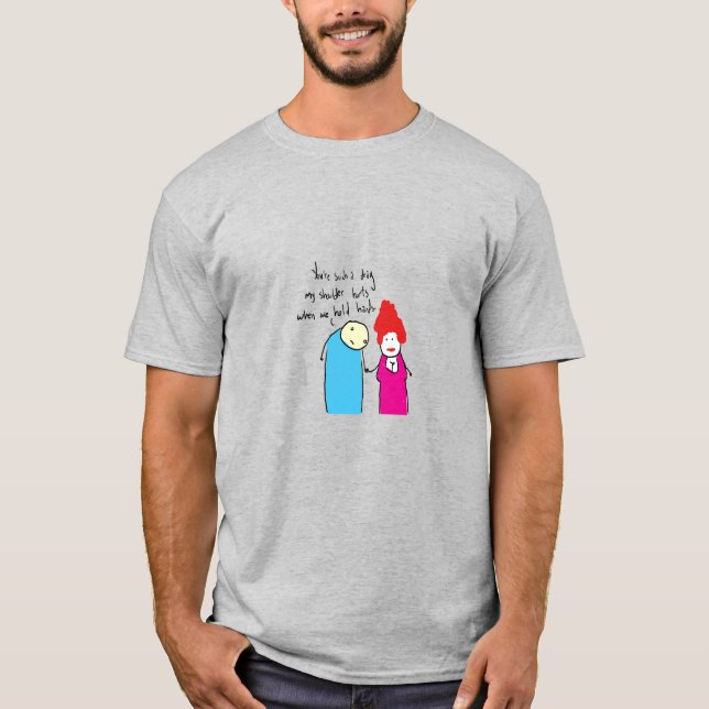 Love's Eternal Misery Hilariously Sad Relationship T-Shirt (Front)