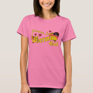 Loves German Girl Drk T-Shirt