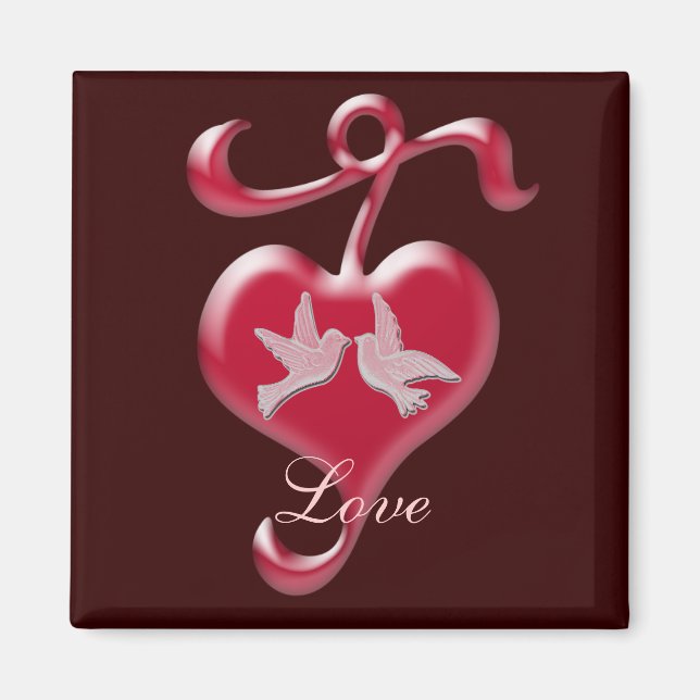 Love's Heart Magnet (Front)