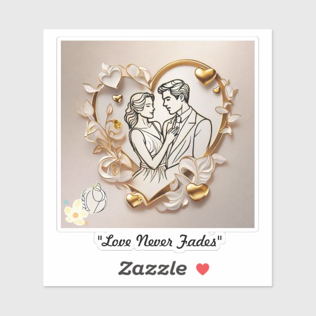 "Love's Heartfelt Melody" Sticker (Sheet)