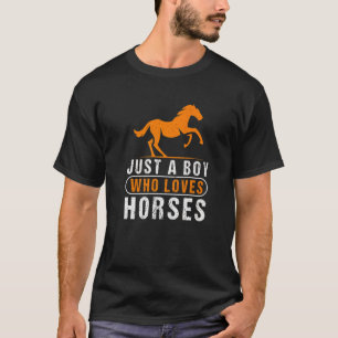 Loves Horses Horse Animal T-Shirt